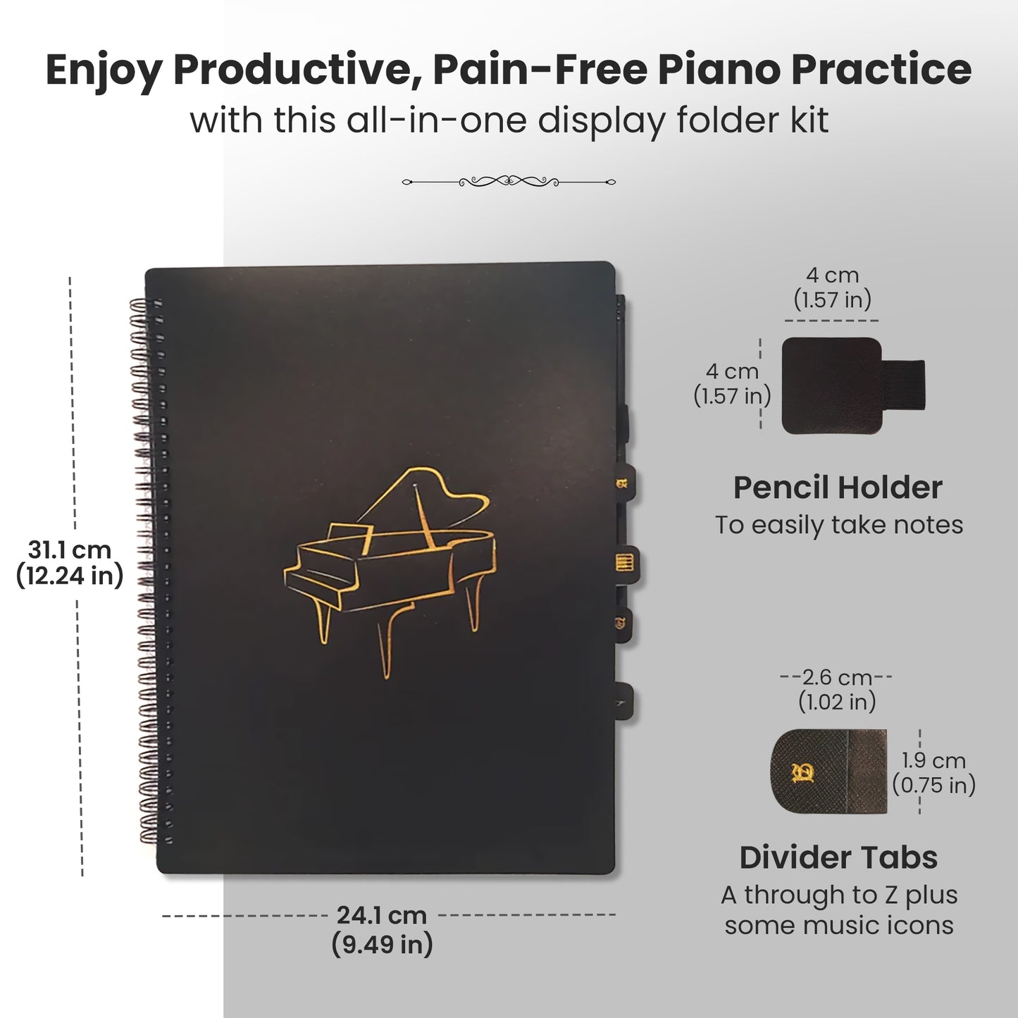 Ultimate Music Folder Set - Piano Edition