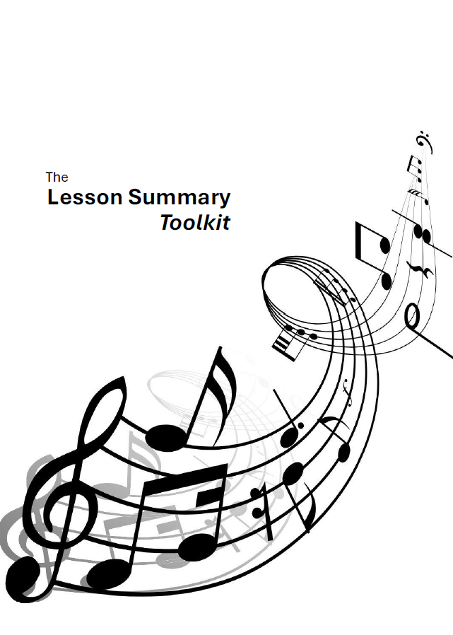 The Lesson Summary Toolkit