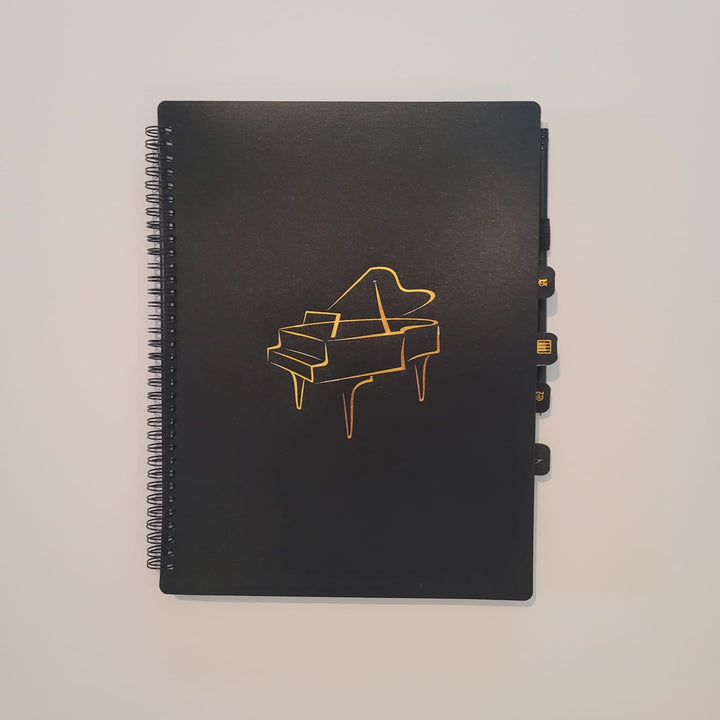 Adhesive Divider Tabs | Includes tabs A-Z and 4 musical Icons for Sheet Music & Folder Organisation