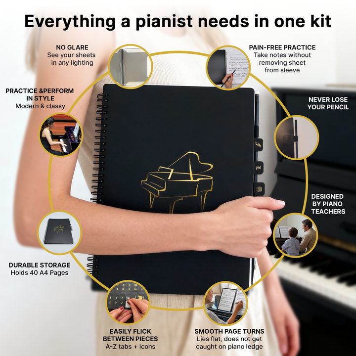 Ultimate Music Folder Kit - Pianist Edition